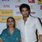 Siddharth Shukla poses with his mother at Shaan's Live Concert