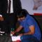 Vivek Oberoi snapped doing registeration at the Mega Blood Donation Drive