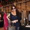 Farah Khan Ali poses for the camera at Araish Charity Exhibition