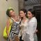 Roshni Chopra poses with friends at the Launch of her Fashion Label