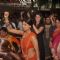 Shilpa Shetty snapped enjoying the dance at the Visarjan of Lord Ganesha