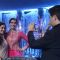 Karan Johar clicks a pic of Sonam Kapoor and Madhuri Dixit on Jhalak Dikhhlaa Jaa Season 7