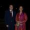 Anang Desai and his wife were seen at Nikitan Dheer and Kratika Sengar's Wedding Reception