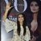 Sonam Kapoor waves out to her fans at the  Vogue Night Out
