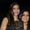 Sonam Kapoor poses with Sona Mohapatra at the Music Launch of Khoobsurat