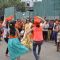 Divya Khosla dances at the Ganpati  Visarjan