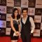 Sanaya Irani and Mohit Sehgal were seen at the Indian Telly Awards
