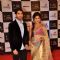 Rahul Sharma and Ishita Dutta was seen at the Indian Telly Awards