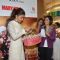 Priyanka Chopra felicitated at the Promotions of Mary Kom at Usha World