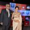 Boney Kapoor and Sridevi Kapoor pose for the camera at Mircromax SIIMA Awards Day 1