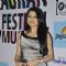Bhagyashree Patwardhan poses for the media at 5th Jagran Film Festival Mumbai