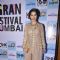 Sophie Choudry poses for the media at 5th Jagran Film Festival Mumbai