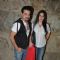 Sanjay Kapoor with wife at the Special Screening of Khoobsurat