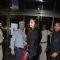 Deepika Padukone waves to the fans at Airport