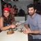 Parineeti and Aditya enjoy their meal at Madras Cafe