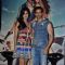 Hrithik Roshan and Katrina Kaif pose for the media at the Song Launch of Bang Bang