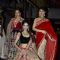 Models showcase the designs at the Store Launch of Shyamal Bhumika
