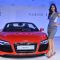 Katrina Kaif poses with the New Model of Audi