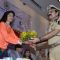 Bhairavi Goswami felicitated at Make way for Ambulance Event