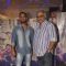 Boney Kapoor poses with a friend at the Screening of Marathi Movie Taapal