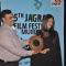 Neetu Chandra felicitated at the Launch of 5th Jagran Film Festival