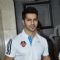 Varun Dhawan poses with the football at FC Goa Official Jersey Launch