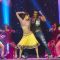Malaika Arora Khan performs with Sonu Sood at the Slam Tour in Sears Center Arena, Chicago