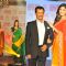 Shilpa Shetty walks the ramp at the Launch of SSK Sarees with Home Shop 18