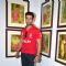 Randeep Hooda poses for the media at the Promotion of Rang Rasiya with an Art Exhibition