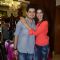 Dabboo Ratnani with wife at the Project Seven Preview