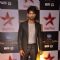 Shahid Kapoor poses for the media at Star Box Office Awards