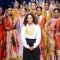 Masaba Gupta showcases her collection at the Wills Lifestyle India Fashion Week Day 3
