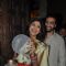 Shilpa Shetty and Raj Kundra pose for the media at Karva Chauth Celebrations
