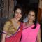 Manyata Dutt pose with a friend at Karva Chauth Celebrations