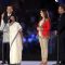 Mamta Bannerjee addresses the Opening Ceremony of the Indian Super League