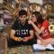 Karishma Tanna and Pritam Singh during the task Heroes and Villains on Bigg Boss 8