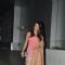 Surveen Chawla poses for the media at Diwali Bash in Bandra