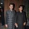 Kunal Kohli and Prasoon Joshi at Aamir Khan's Diwali Bash