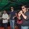 Shahrukh Khan Addresses his Fans at a Theatre
