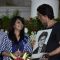 Shahrukh Khan receives a gift from a fan on his Birthday