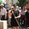 Mahima Chaudhry poses with a broom stick at Cleanliness Drive by Nahar Group