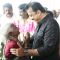 Kamal Haasan greets his fan at the Launch of Lake Cleaning Movement