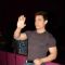 Aamir Khan waves to the audience at the Song Launch of P.K.