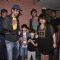 Hrithik Roshan poses with his Kids at Raell Padamsee's Show