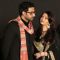 Abhishek Bachchan and Aishwarya Rai snapped while in a conversation at Kolkatta Film Festival