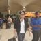 Varun Dhawan was snapped at airport while returning from Arpita Khan's Wedding