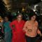 Salma Khan was snapped at airport while returning from Arpita Khan's Wedding