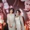 Sonam Kapoor poses with Anamika Khanna at Bvlgari Show