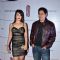 Preeti Jhangiani and Parvin Dabas pose for the media at Rohit Sharma's Bash