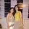 Kriti Sanon poses with Sonaakshi Raaj at her Store Launch
